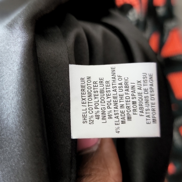 Milly angular mini shift dress diamond shaped - Picture 9 of 10